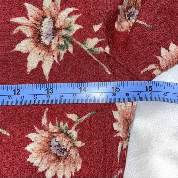 Forever 21 Long Sleeve Floral Romper Small - Picture 11 of 14